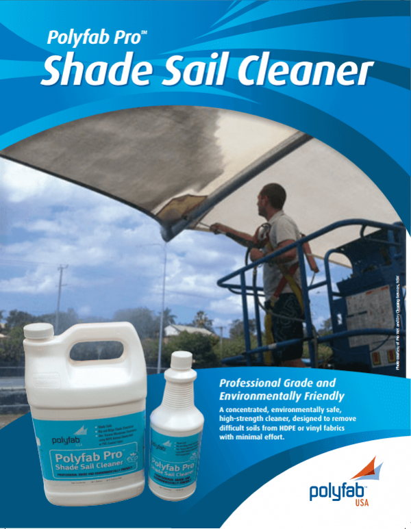 Polyfab Pro Shade Sail Cleaner Polyfab USA